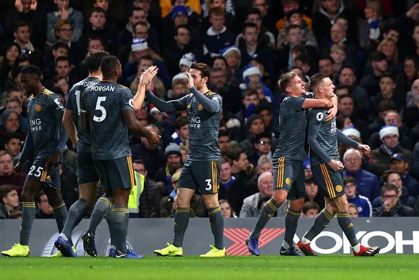 Leicester City stunned Chelsea at the Bridge
