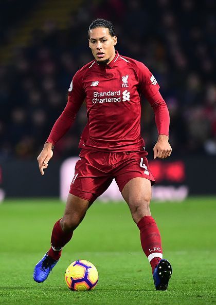 Virgil Van Dijk has proven to be a human roadblock in the Liverpool defense