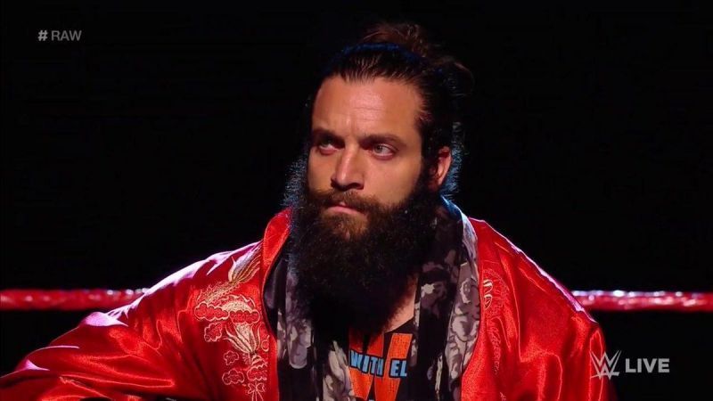 Elias during one of his segments on Raw