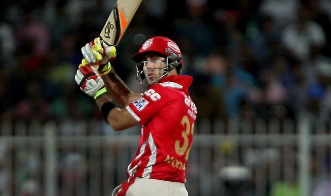 Maxwell in KXIP colors, IPL 2014