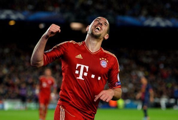 Ribery was in fine form in 2013