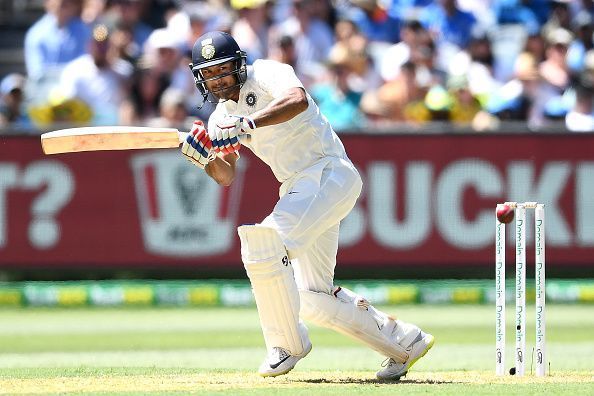Mayank Agarwal scored a half-century on debut against Australia