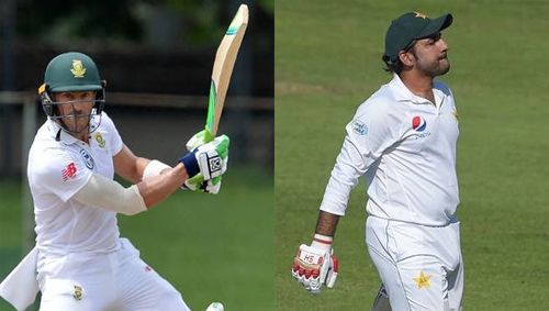 Faf du Plessis and Sarfraz Ahmed