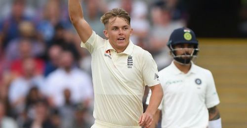 Sam Curran starred in the England-India series