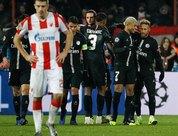 Red Star Belgrade v Paris Saint-Germain - UEFA Champions League Group C