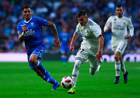 Real Madrid ran Melilla players into the ground, but the visitors looked tired from the first whistle