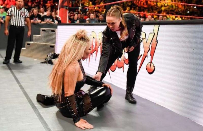 Rousey and Natalya have a close relationship