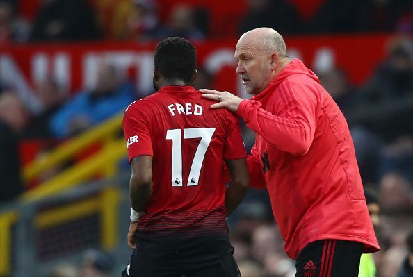 Fred completely fell out of favour under Jose Mourinho