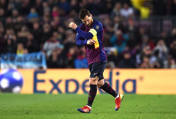 Lionel Messi&#039;s Barcelona face Olympique Lyonnais in their Round of 16 tie