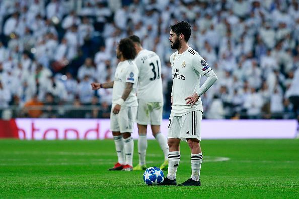 Real Madrid lost a UCL group stage match at home