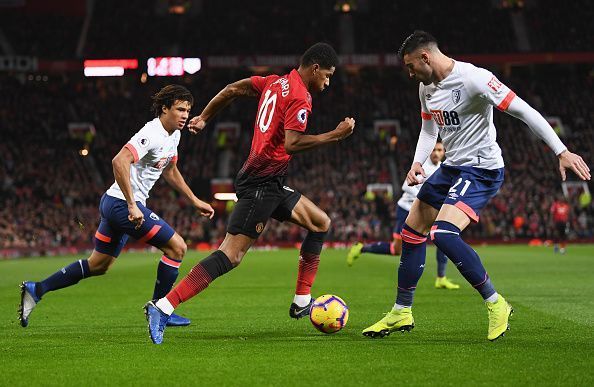 Marcus Rashford was at his brilliant best for Manchester United