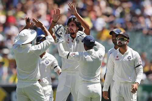 Ishant Sharma has been a thorn in the Australian team's side