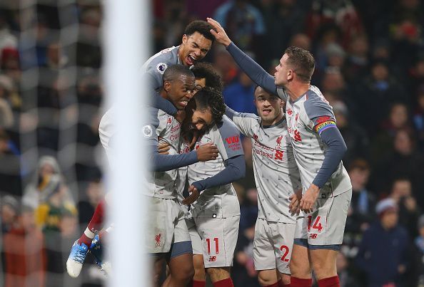 Liverpool earned a hard-fought win at Turf Moor