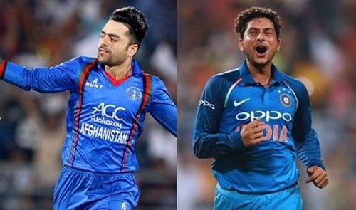 Rashid Khan and Kuldeep Yadav