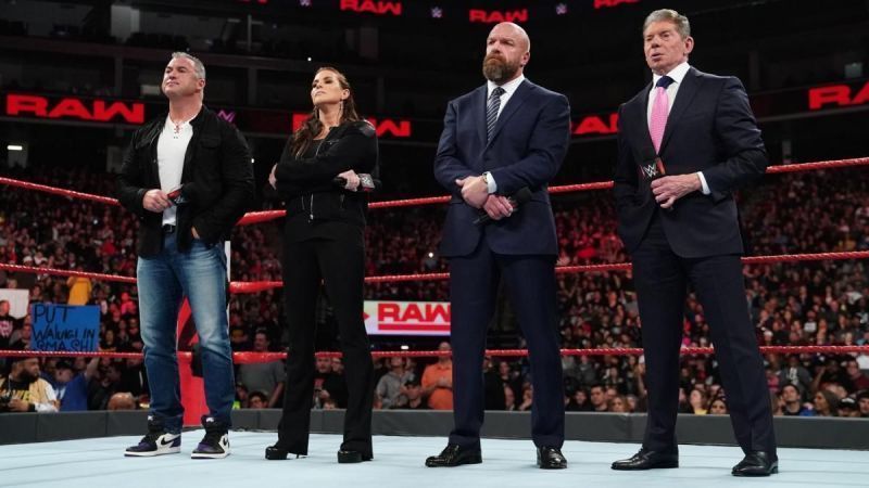 The McMahon family are now fully in charge of both the Raw and SmackDown brands