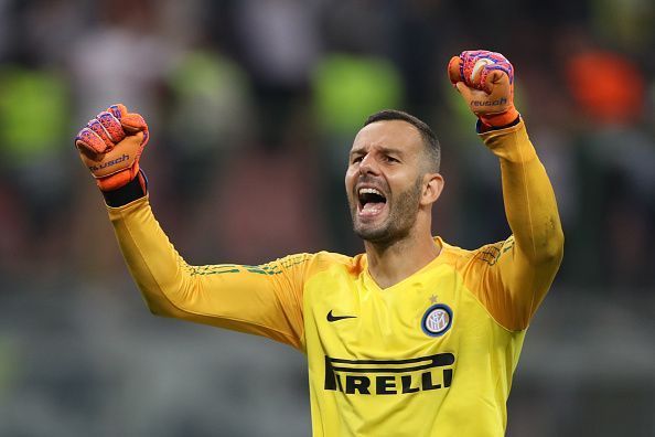 Samir Handanovic has been by far the best keeper in the Serie A this season