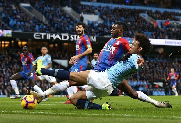 &Acirc;&nbsp;Wan-Bissaka completely nullified the attacking threat of City star Sane