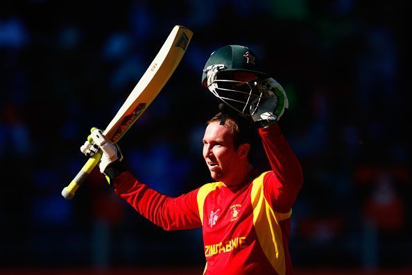 Brendan Taylor became the first Zimbabwe batsman to score twin centuries in a Test for two times