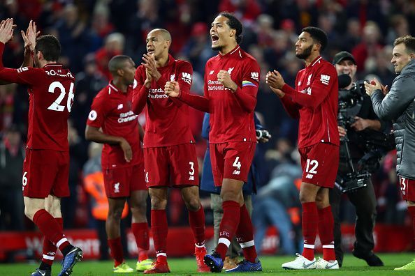 Liverpool are fighting for their first ever Premier League title