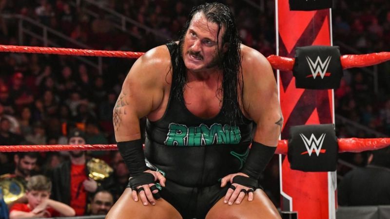 Last night might have literally been Rhyno's final match in the WWE