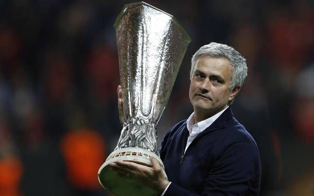 Jose Mourinho after the Europa League final