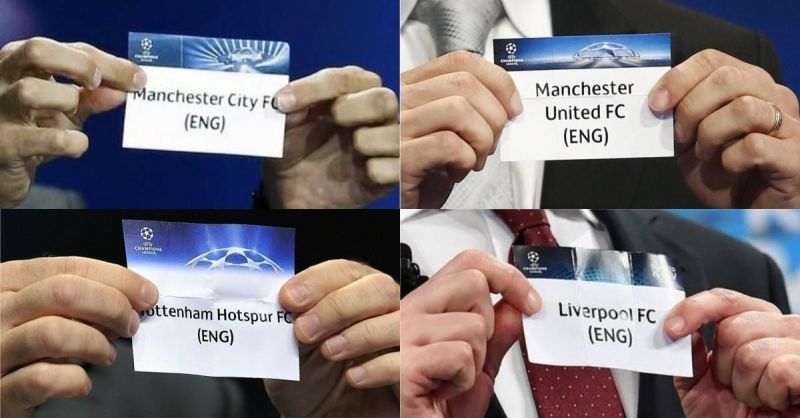 Champions League last 15 draw out!