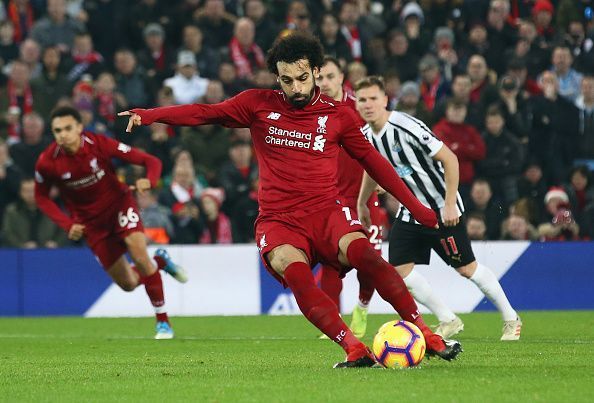 Salah has shown no signs of slowing down this season