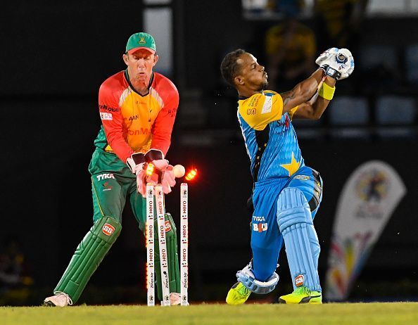 St Lucia Stars v Guyana Amazon Warriors - 2018 Hero Caribbean Premier League (CPL) Tournament