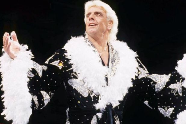 Flair never seemed whole unless decked out in one of his flashy robes.