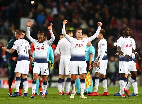 Tottenham deservedly went through to the Round of 16, playing a great game against Barcelona tonight.