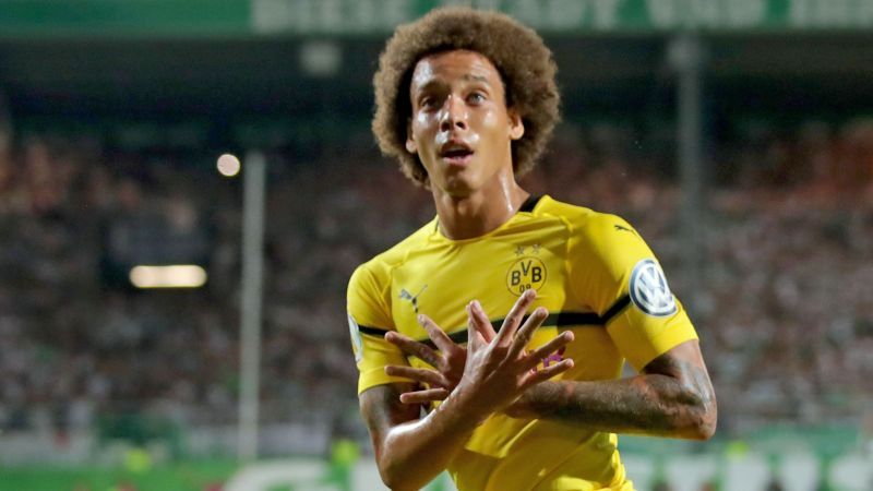 Witsel was signed from the Chinese Super League in the last transfer window