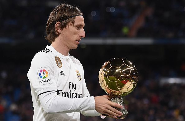 Luka Modric bagged almost every individual award this year