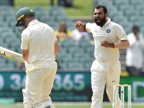 Shami got ride of the Australian opener