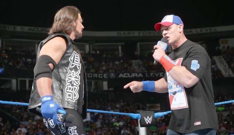 AJ Styles has the ability to retire John Cena