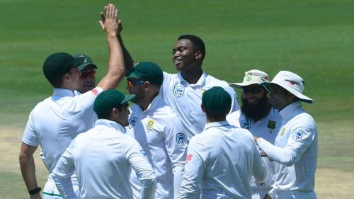 South Africa celebrate in Gauteng