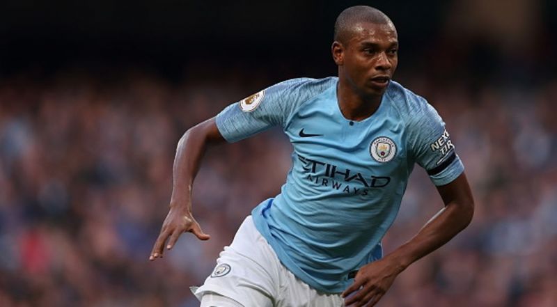 Fernandinho is the wall in the midfield