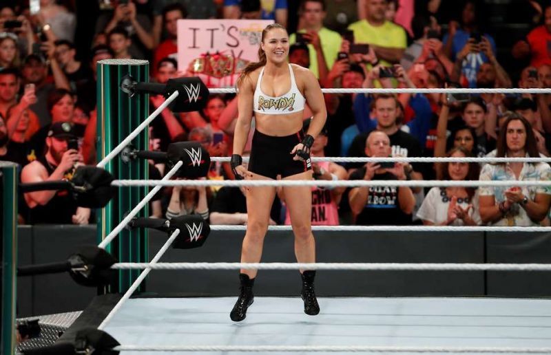 We hope Ronda will improve her wrestling skills even more