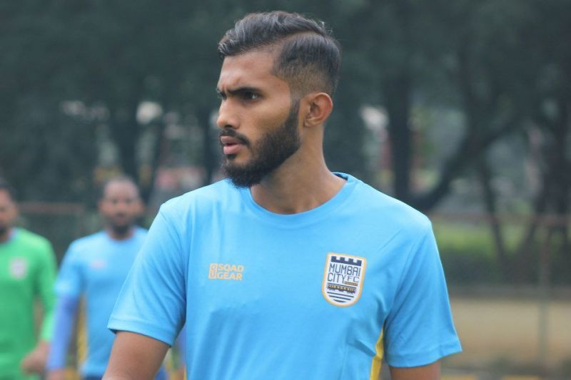 Subhasish Bose in Mumbai City FC colours