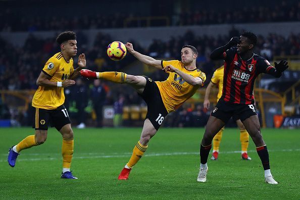 Wolves were 2-0 winners against Bournemouth in their most recent fixture