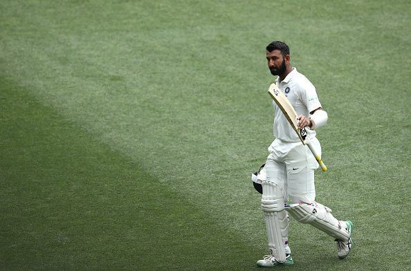 Pujara was named the man of the match at Adelaide
