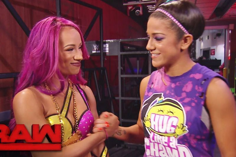 Sasha and Bayley have spoken about becoming the first Women's Tag Champions