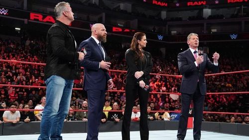 The McMahons address the WWE Universe