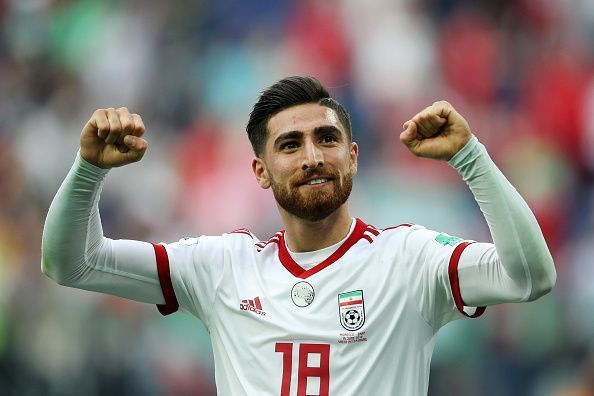 Alireza Jahanbakhsh, who plays for Premier League team Brighton &amp; Hove Albion