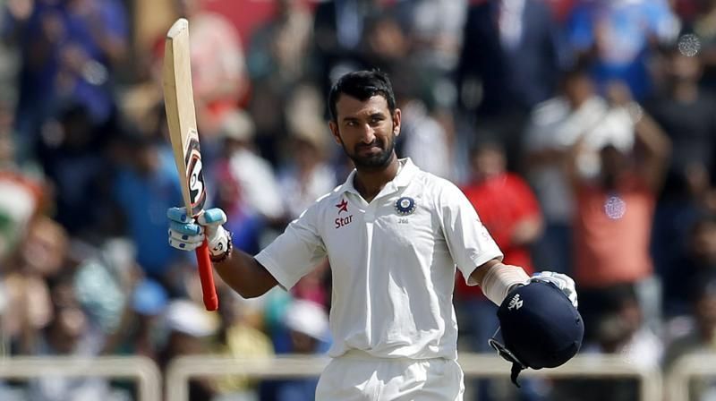 Cheteshwar Pujara was 'Player of the Match' for his brilliant 123 & 71.