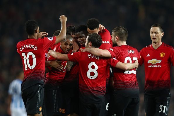 Manchester United ended 2018 on a high