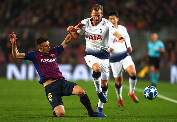 Kane was forced into regular duels with Lenglet and despite a frustrating display, did well to create chances