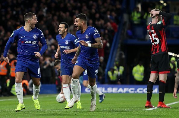 Chelsea progress to the semi-final through Eden Hazard&#039;s strike