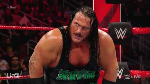 Rhyno after getting fired on this week's RAW