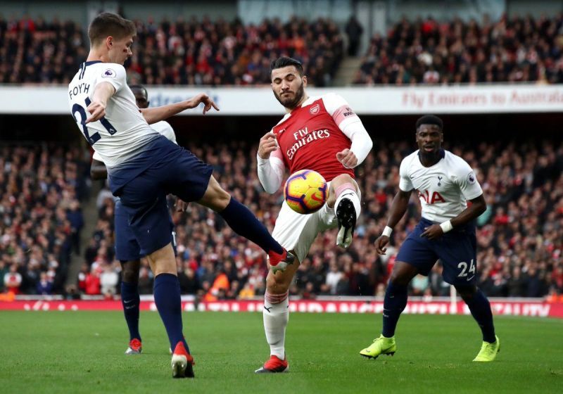 Arsenal hosted Spurs at the Emirates