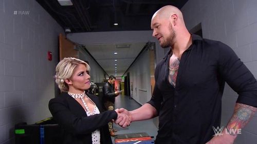 Taz had some harsh words for Baron Corbin